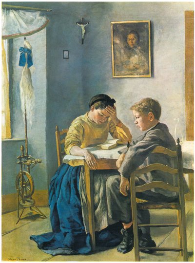 The Siblings by Hans Thoma